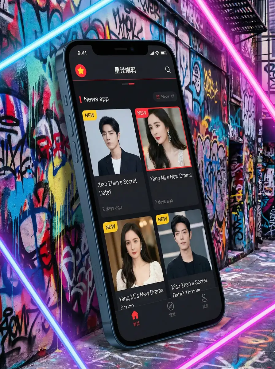 楓可憐 APP界面展示 - 掌上吃瓜神器